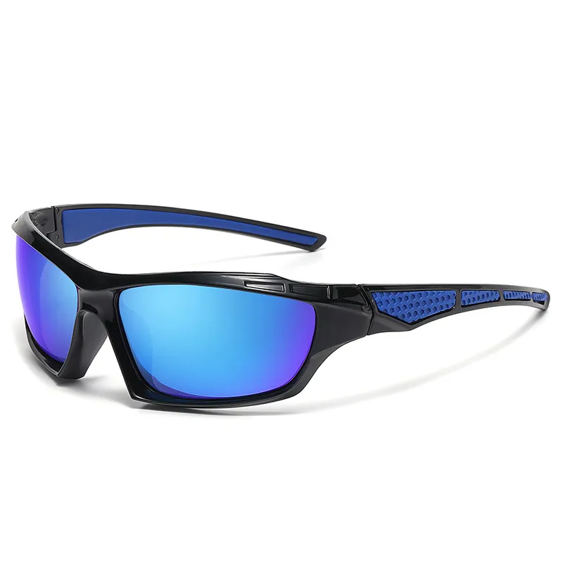 Photochromic Polarized Sports Sunglasses – Unisex Windproof Cycling Glasses with Impact-Resistant Lenses, UV400 Protective Eyewear for Hiking & Outdoor